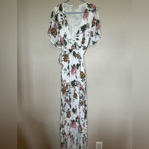 Dress Forum Los Angeles. Size S. Floral Wrap Dress.